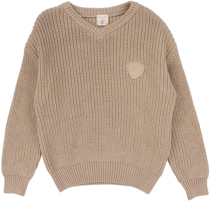 Knit V-Neck Sweater