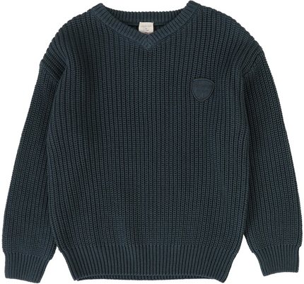 Knit V-Neck Sweater