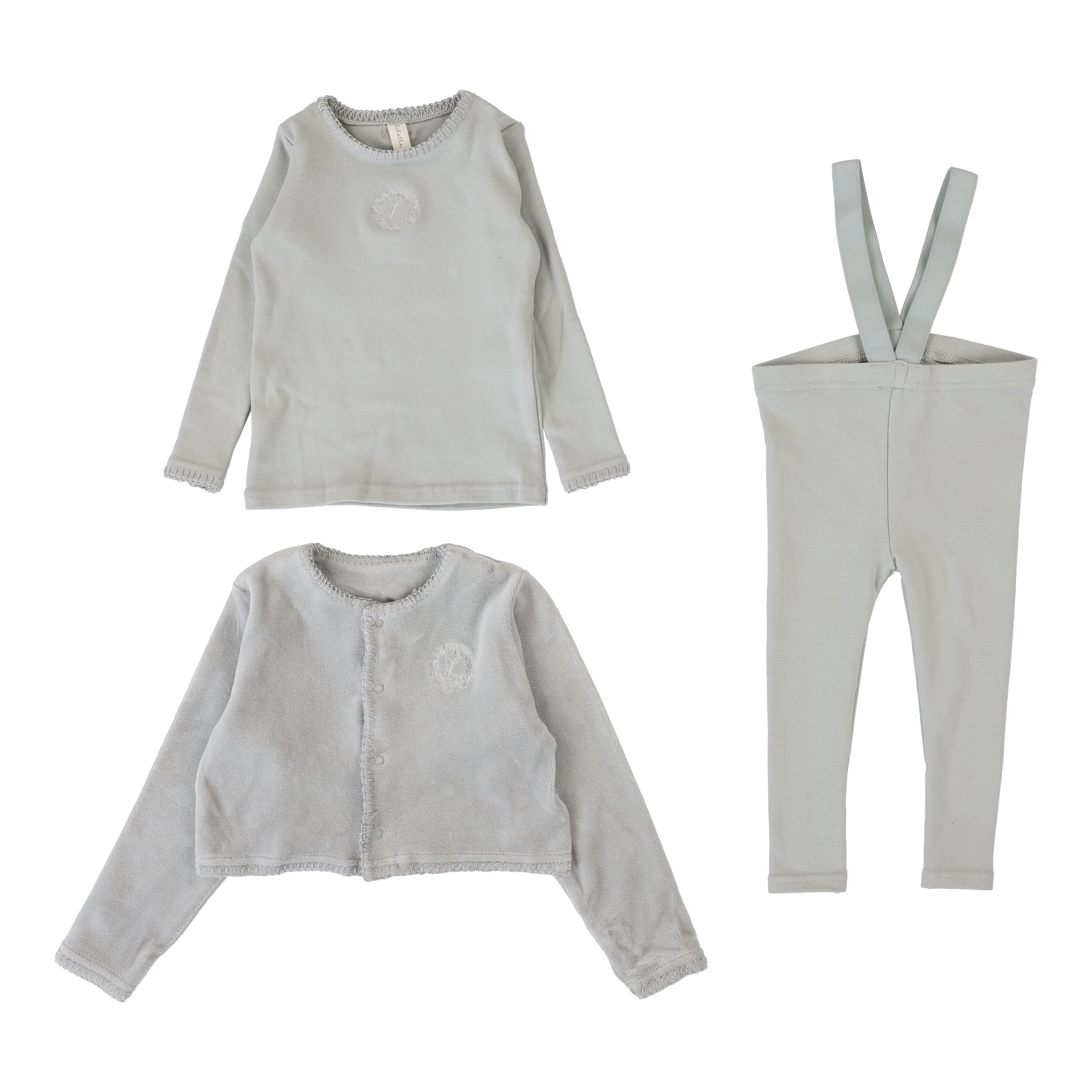 Velour Cardi Lounge Set